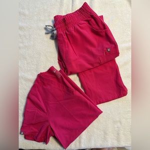 FIGS women’s scrub set, technical collection, size large